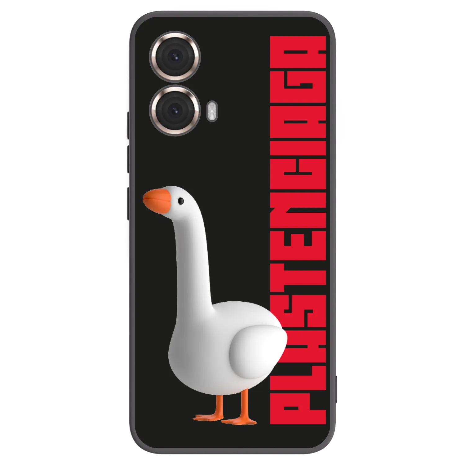 Picasee Μαύρη θήκη σιλικόνης για Motorola Moto G85 - Kiky Ricky