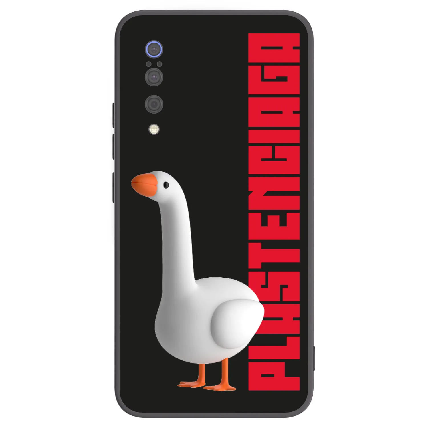 Picasee Μαύρη θήκη σιλικόνης για Xiaomi Mi 9 - Kiky Ricky