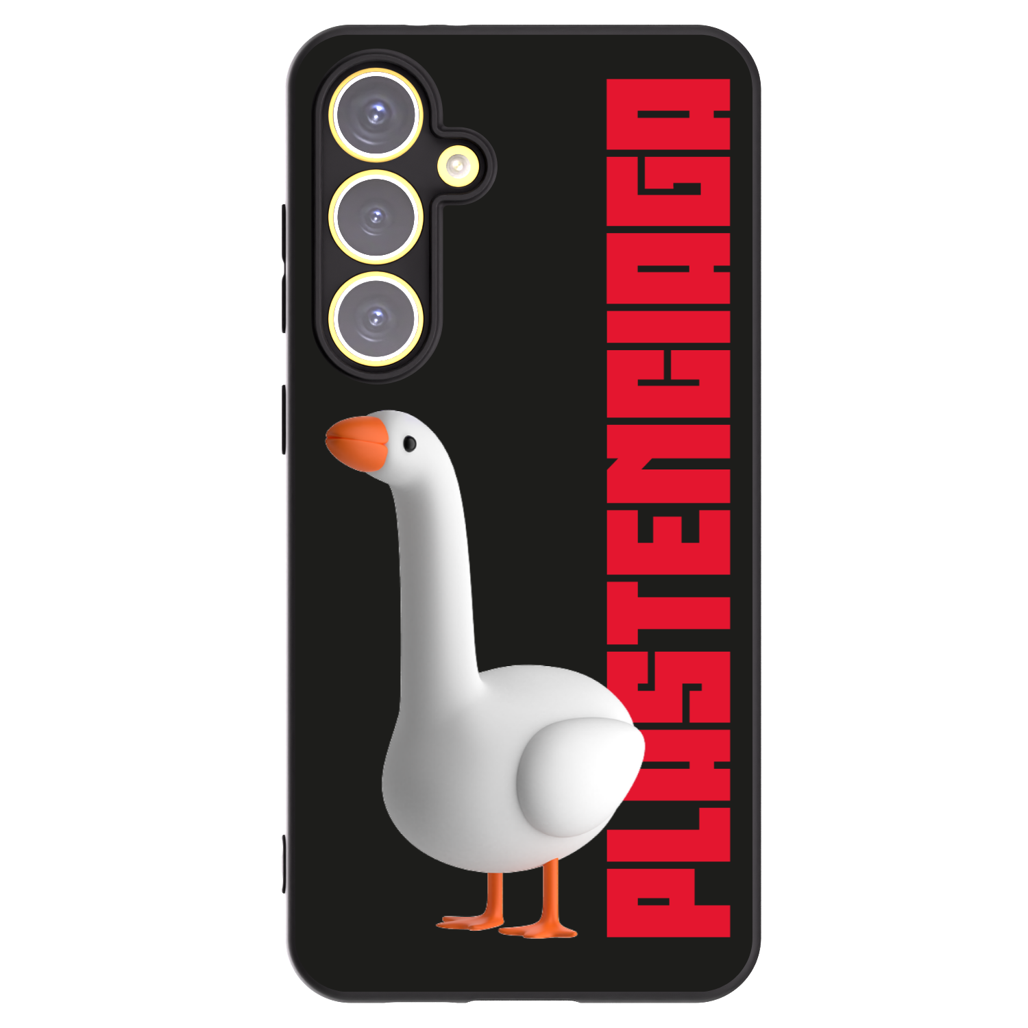 Picasee Μαύρη θήκη σιλικόνης για Samsung Galaxy S24 FE S721B - Kiky Ricky