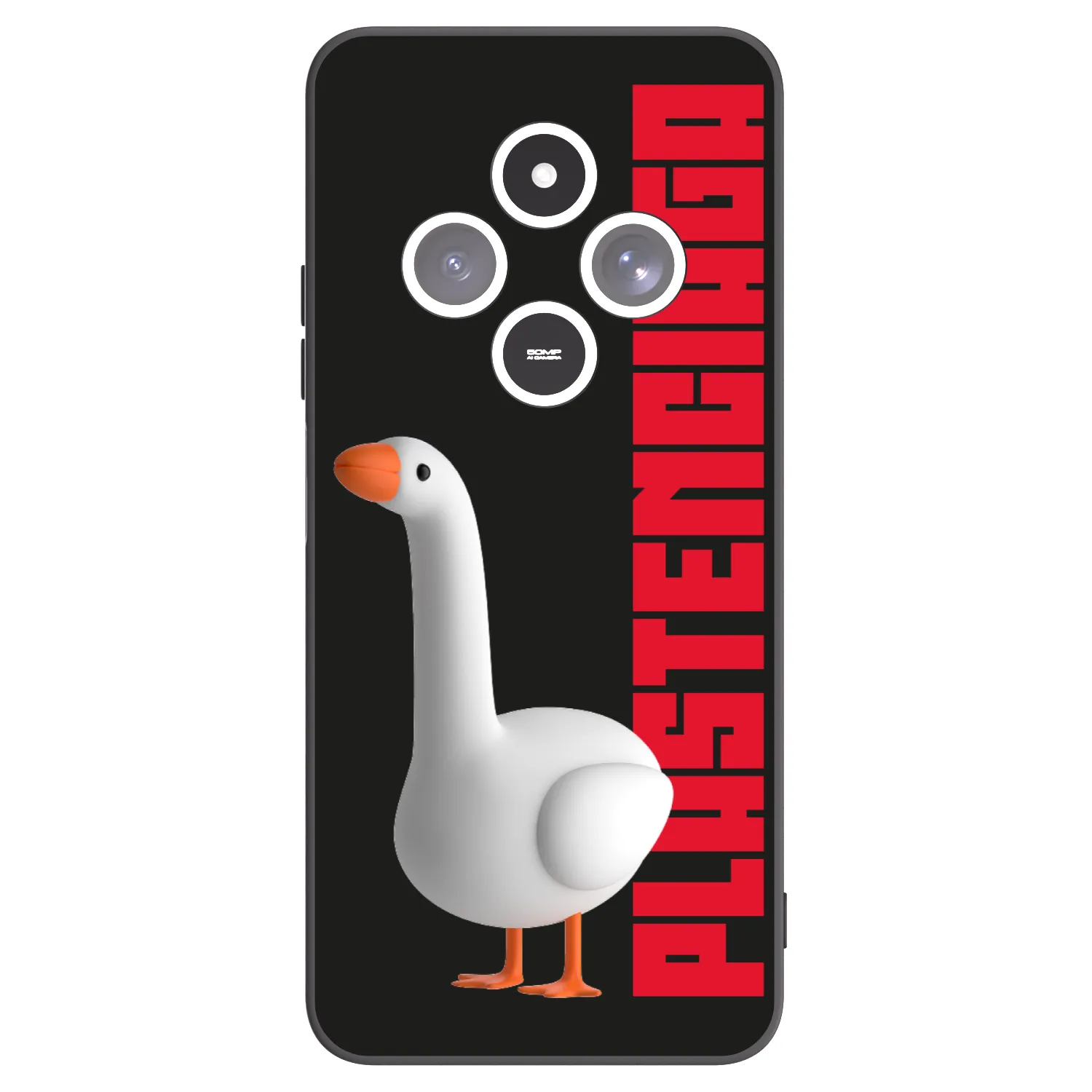 Picasee Μαύρη θήκη σιλικόνης για Xiaomi Redmi 14C - Kiky Ricky