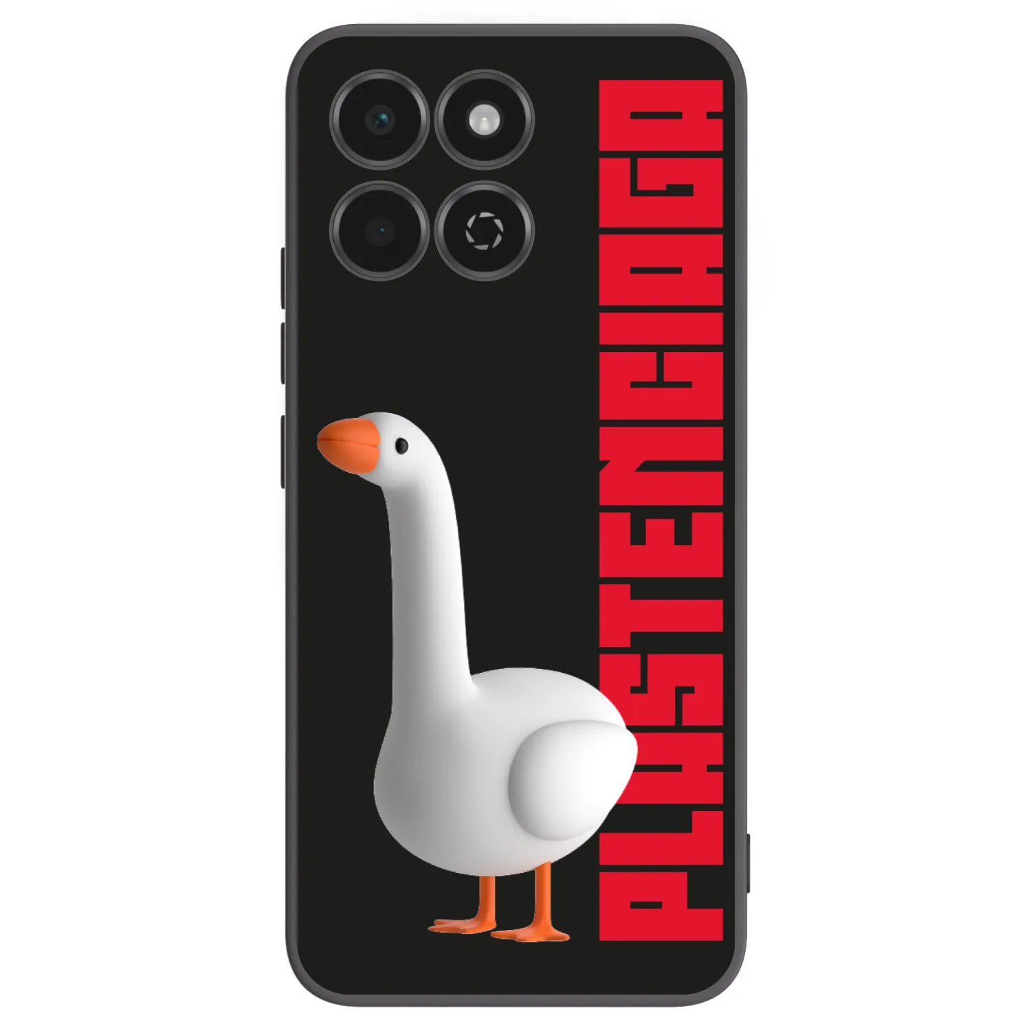 Picasee Μαύρη θήκη σιλικόνης για Honor 200 Smart 5G - Kiky Ricky