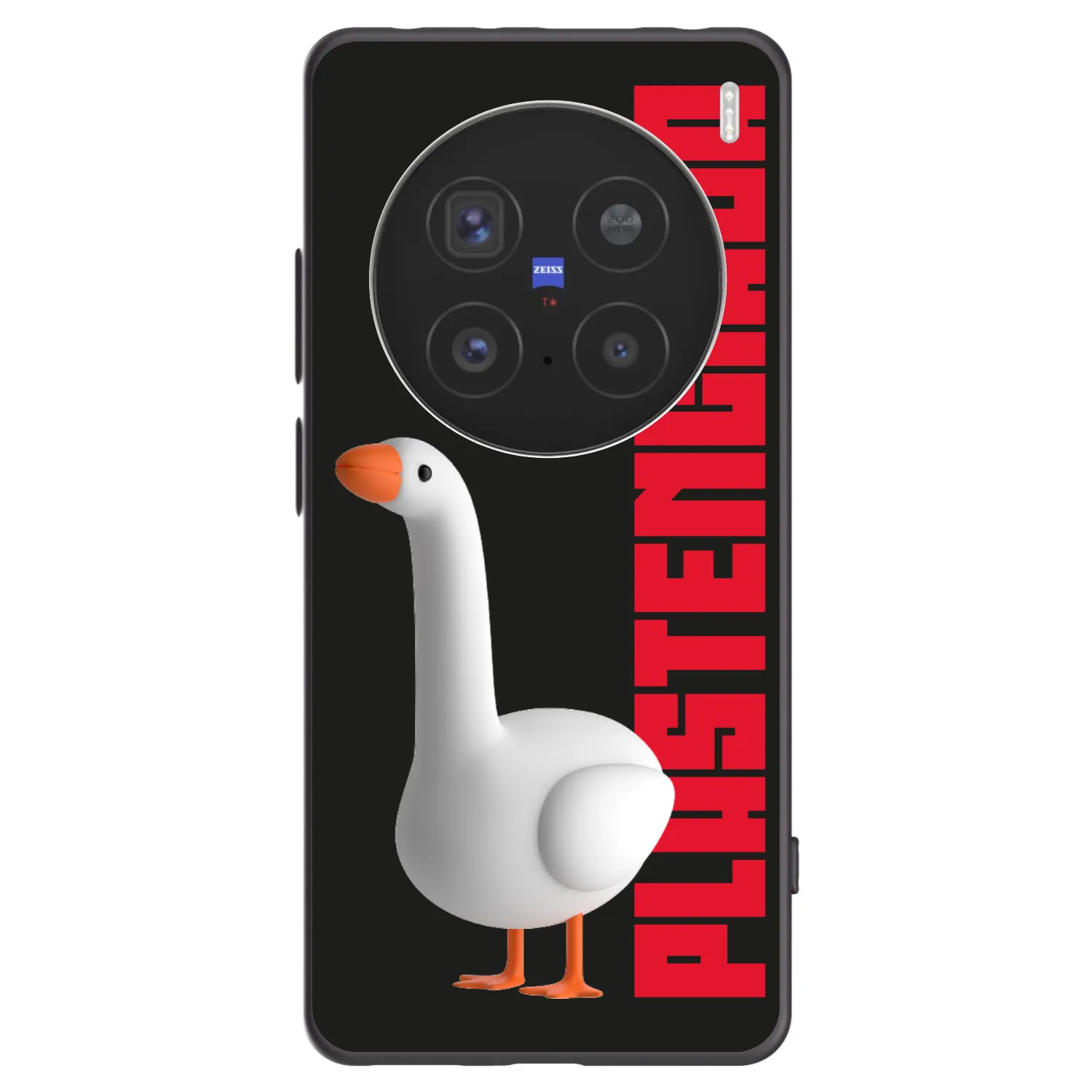 Picasee Μαύρη θήκη σιλικόνης για Vivo X200 Pro - Kiky Ricky
