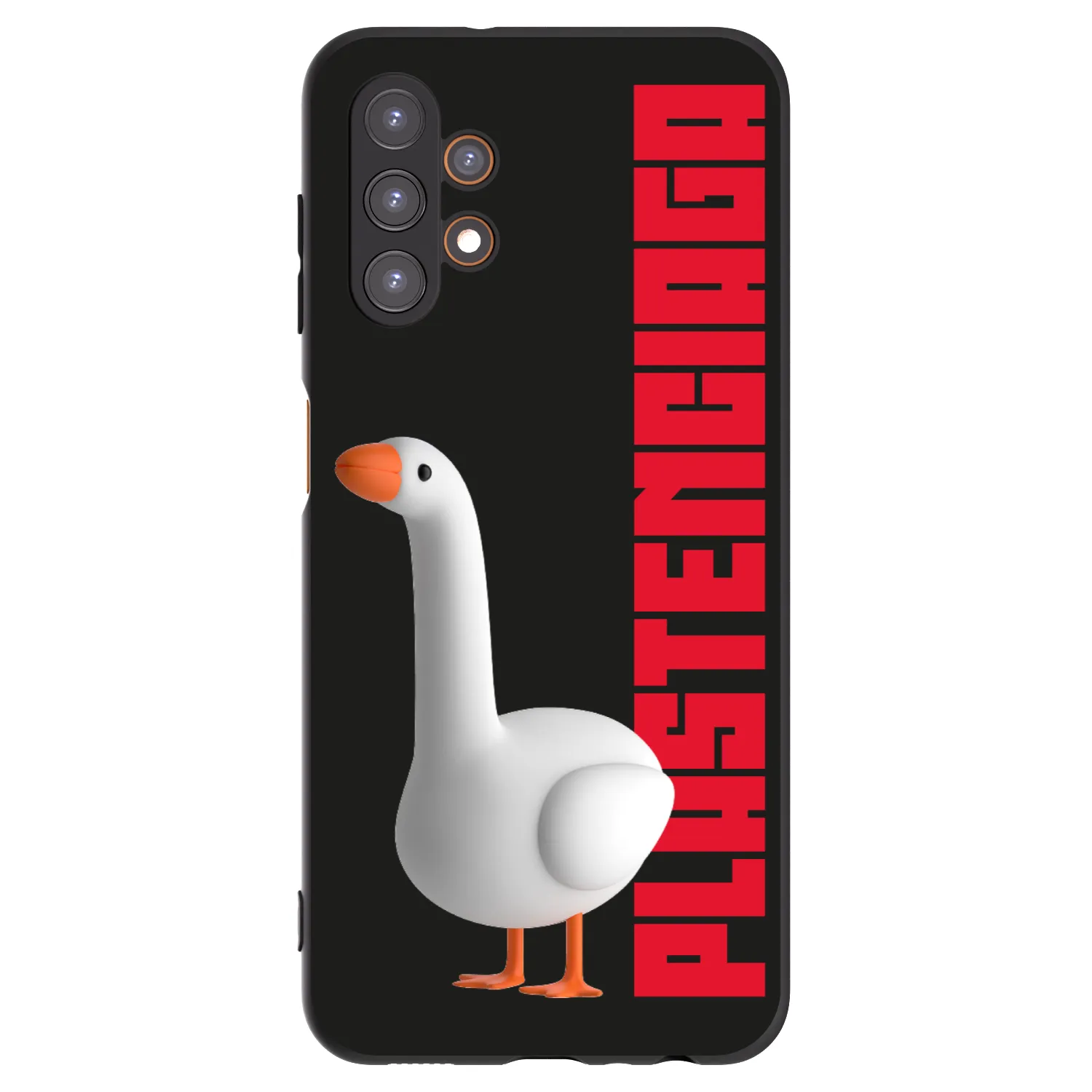 Picasee Μαύρη θήκη σιλικόνης για Samsung Galaxy A13 5G - Kiky Ricky