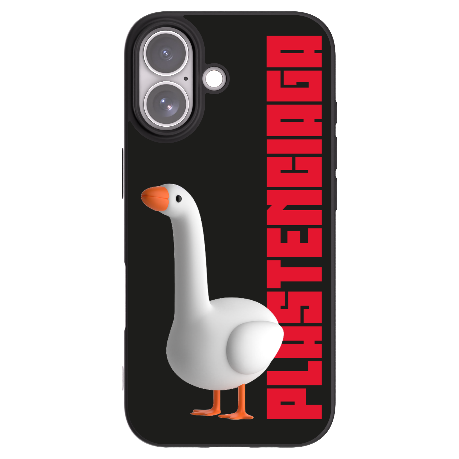 Picasee Μαύρη θήκη σιλικόνης για Apple iPhone 17 - Kiky Ricky