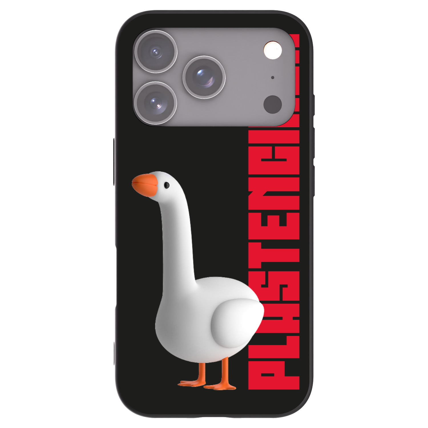 Picasee Μαύρη θήκη σιλικόνης για Apple iPhone 17 Pro - Kiky Ricky