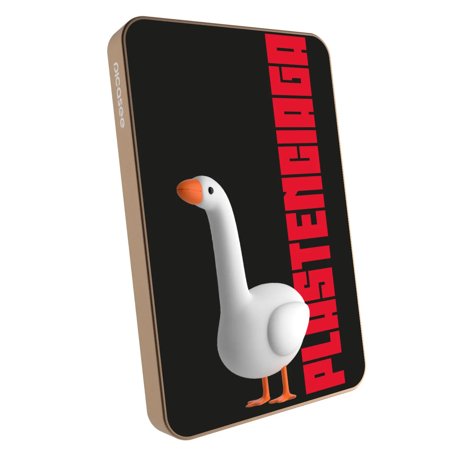 Picasee Powerbank με MagSafe 5 000 mAh Χρυσαφένιος - Kiky Ricky