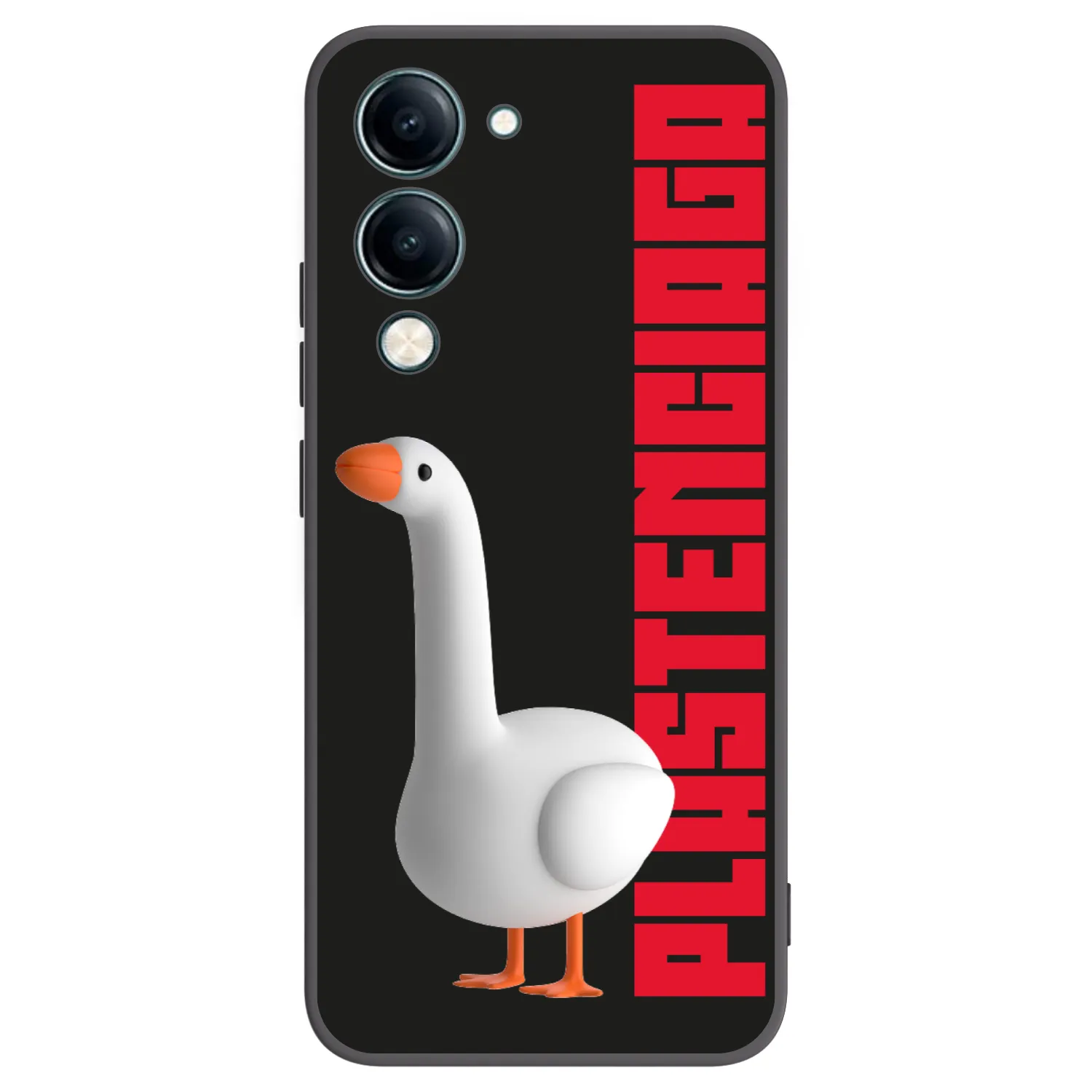 Picasee Μαύρη θήκη σιλικόνης για Vivo Y29s 5G - Kiky Ricky