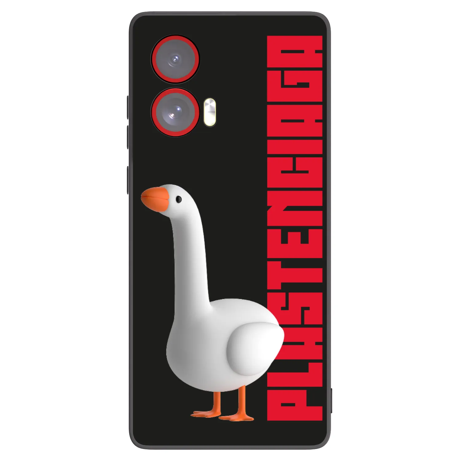 Picasee Μαύρη θήκη σιλικόνης για Motorola Edge 50 Fusion - Kiky Ricky