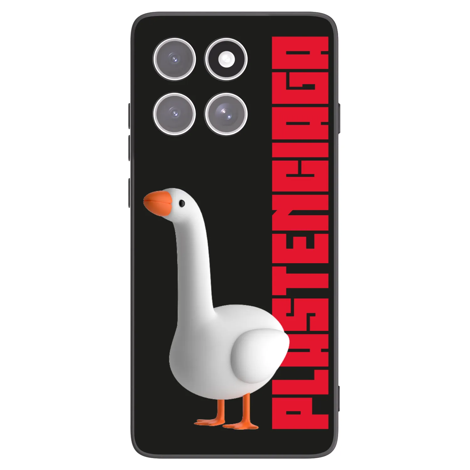 Picasee Μαύρη θήκη σιλικόνης για Motorola Edge 60 Fusion - Kiky Ricky