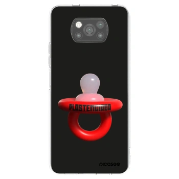 Picasee Μαύρη θήκη σιλικόνης για Xiaomi Poco X3 - Le Dudel