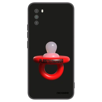 Picasee Μαύρη θήκη σιλικόνης για Xiaomi Poco M3 - Le Dudel