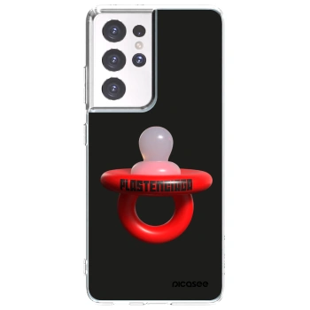 Picasee διαφανής θήκη σιλικόνης Samsung Galaxy S21 Ultra 5G G998B - Le Dudel