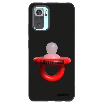 Picasee Μαύρη θήκη σιλικόνης για Xiaomi Redmi Note 10 Pro - Le Dudel