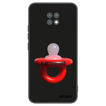 Picasee Μαύρη θήκη σιλικόνης για Xiaomi Redmi Note 9T - Le Dudel
