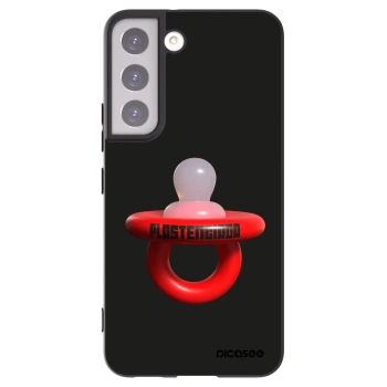 Picasee Μαύρη θήκη σιλικόνης για Samsung Galaxy S22 5G - Le Dudel