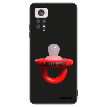 Picasee Μαύρη θήκη σιλικόνης για Xiaomi Redmi Note 11 - Le Dudel