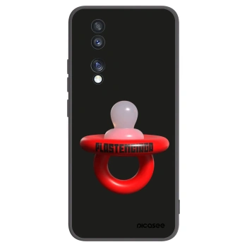 Picasee Μαύρη θήκη σιλικόνης για Honor 70 - Le Dudel