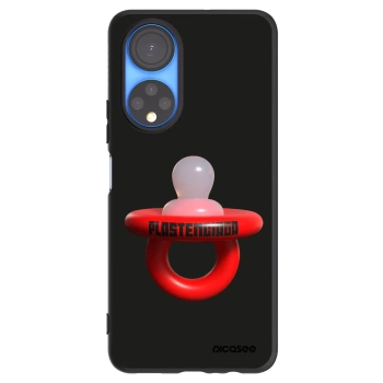 Picasee Μαύρη θήκη σιλικόνης για Honor X7 - Le Dudel