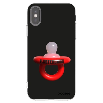 Picasee διαφανής θήκη σιλικόνης Apple iPhone X/XS - Le Dudel