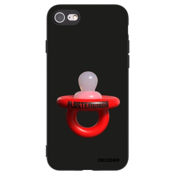 Picasee Μαύρη θήκη σιλικόνης για Apple iPhone 7 - Le Dudel