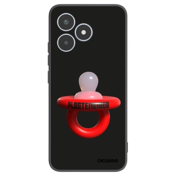 Picasee Μαύρη θήκη σιλικόνης για Realme C53 - Le Dudel
