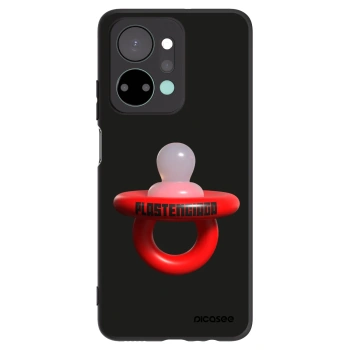 Picasee Μαύρη θήκη σιλικόνης για Honor X7a - Le Dudel
