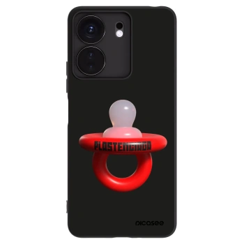 Picasee Μαύρη θήκη σιλικόνης για Xiaomi Redmi 13C 4G - Le Dudel