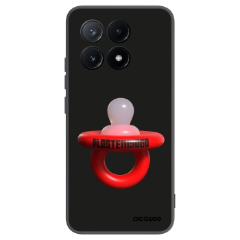 Picasee Μαύρη θήκη σιλικόνης για Xiaomi Poco X6 Pro - Le Dudel