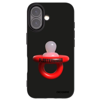 Picasee Μαύρη θήκη σιλικόνης για Apple iPhone 16 - Le Dudel