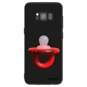 Picasee Μαύρη θήκη σιλικόνης για Samsung Galaxy S8 G950F - Le Dudel