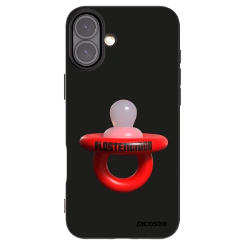 Picasee Μαύρη θήκη σιλικόνης για Apple iPhone 16 Plus - Le Dudel