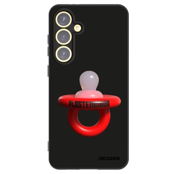 Picasee Μαύρη θήκη σιλικόνης για Samsung Galaxy S24 FE S721B - Le Dudel