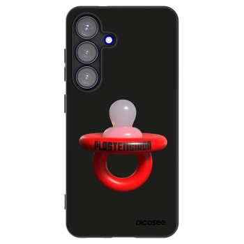 Picasee Μαύρη θήκη σιλικόνης για Samsung Galaxy S25 5G - Le Dudel