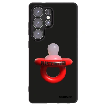 Picasee Μαύρη θήκη σιλικόνης για Samsung Galaxy S25 Ultra 5G - Le Dudel