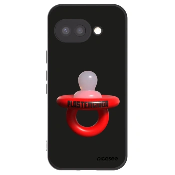 Picasee Μαύρη θήκη σιλικόνης για Google Pixel 9a - Le Dudel