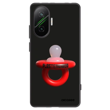 Picasee Μαύρη θήκη σιλικόνης για Xiaomi Poco F7 Pro 5G - Le Dudel