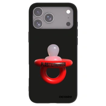 Picasee Μαύρη θήκη σιλικόνης για Apple iPhone 17 Pro Max - Le Dudel