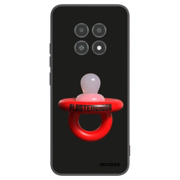 Picasee Μαύρη θήκη σιλικόνης για Realme 12X - Le Dudel