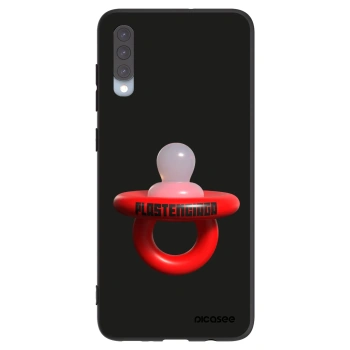 Picasee Μαύρη θήκη σιλικόνης για Samsung Galaxy A70 A705F - Le Dudel