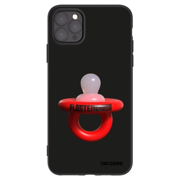 Picasee Μαύρη θήκη σιλικόνης για Apple iPhone 11 Pro Max - Le Dudel