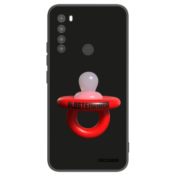 Picasee Μαύρη θήκη σιλικόνης για Xiaomi Redmi Note 8 - Le Dudel