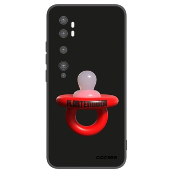 Picasee Μαύρη θήκη σιλικόνης για Xiaomi Mi Note 10 (Pro) - Le Dudel