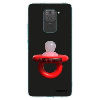 Picasee Μαύρη θήκη σιλικόνης για Xiaomi Redmi Note 9 - Le Dudel