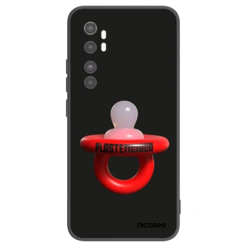 Picasee Μαύρη θήκη σιλικόνης για Xiaomi Mi Note 10 Lite - Le Dudel