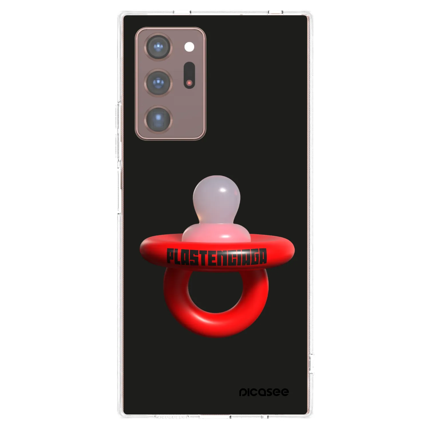 Picasee διαφανής θήκη σιλικόνης Samsung Galaxy Note 20 Ultra - Le Dudel