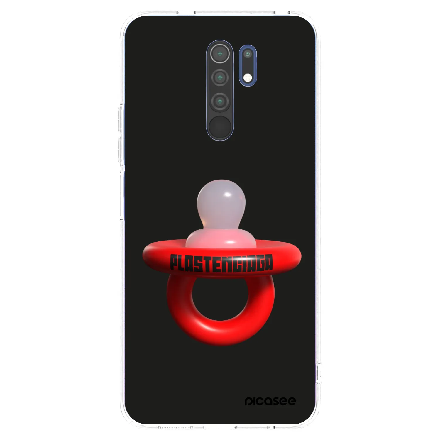 Picasee διαφανής θήκη σιλικόνης Xiaomi Redmi 9 - Le Dudel