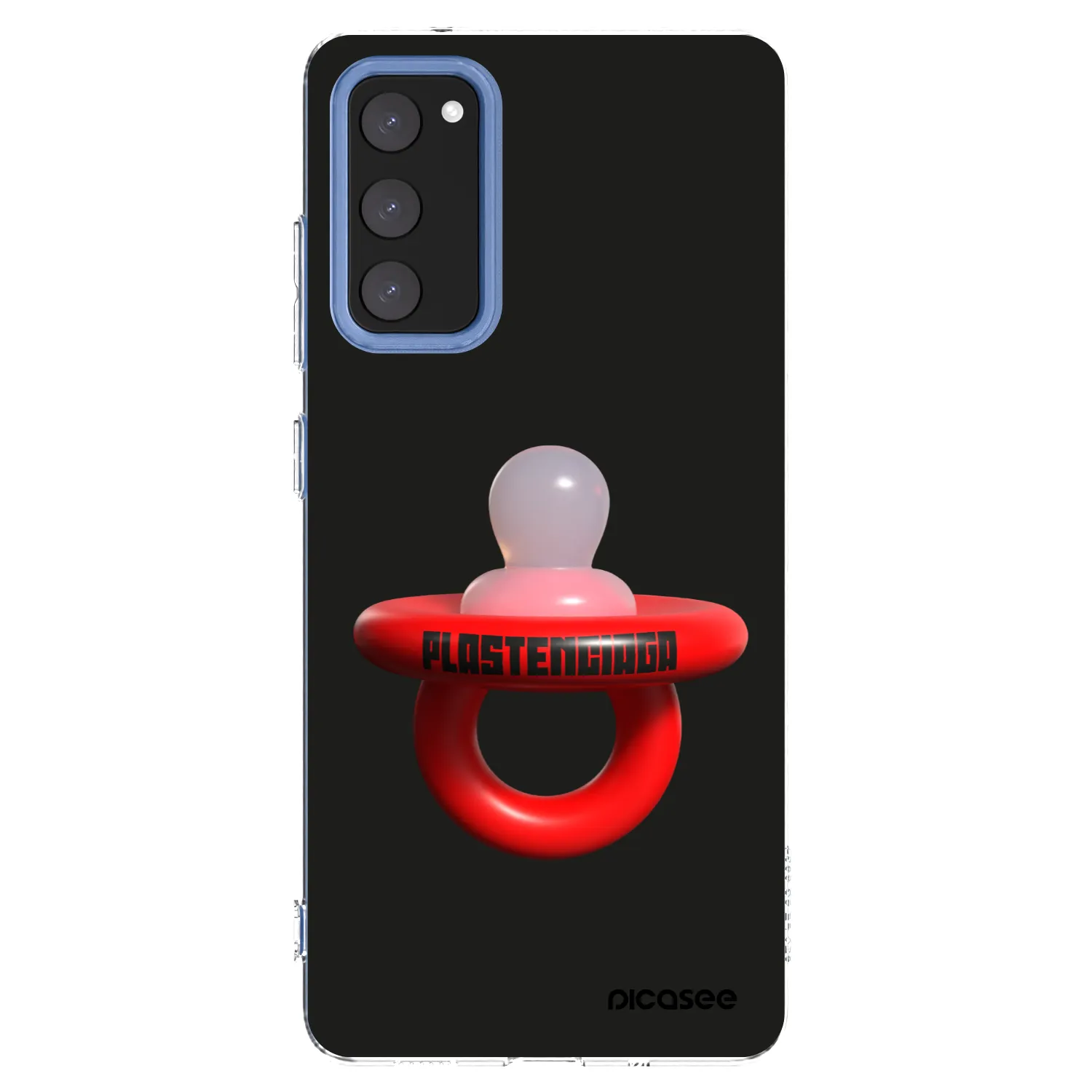 Picasee διαφανής θήκη σιλικόνης Samsung Galaxy S20 FE - Le Dudel