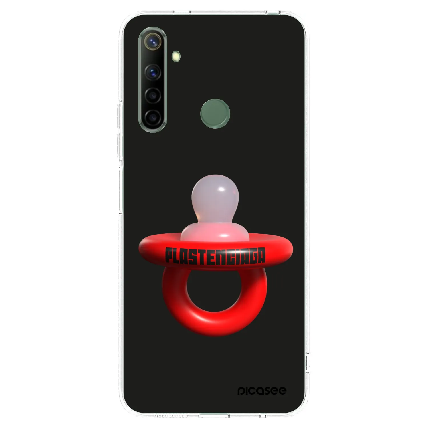 Picasee διαφανής θήκη σιλικόνης Realme 6i - Le Dudel