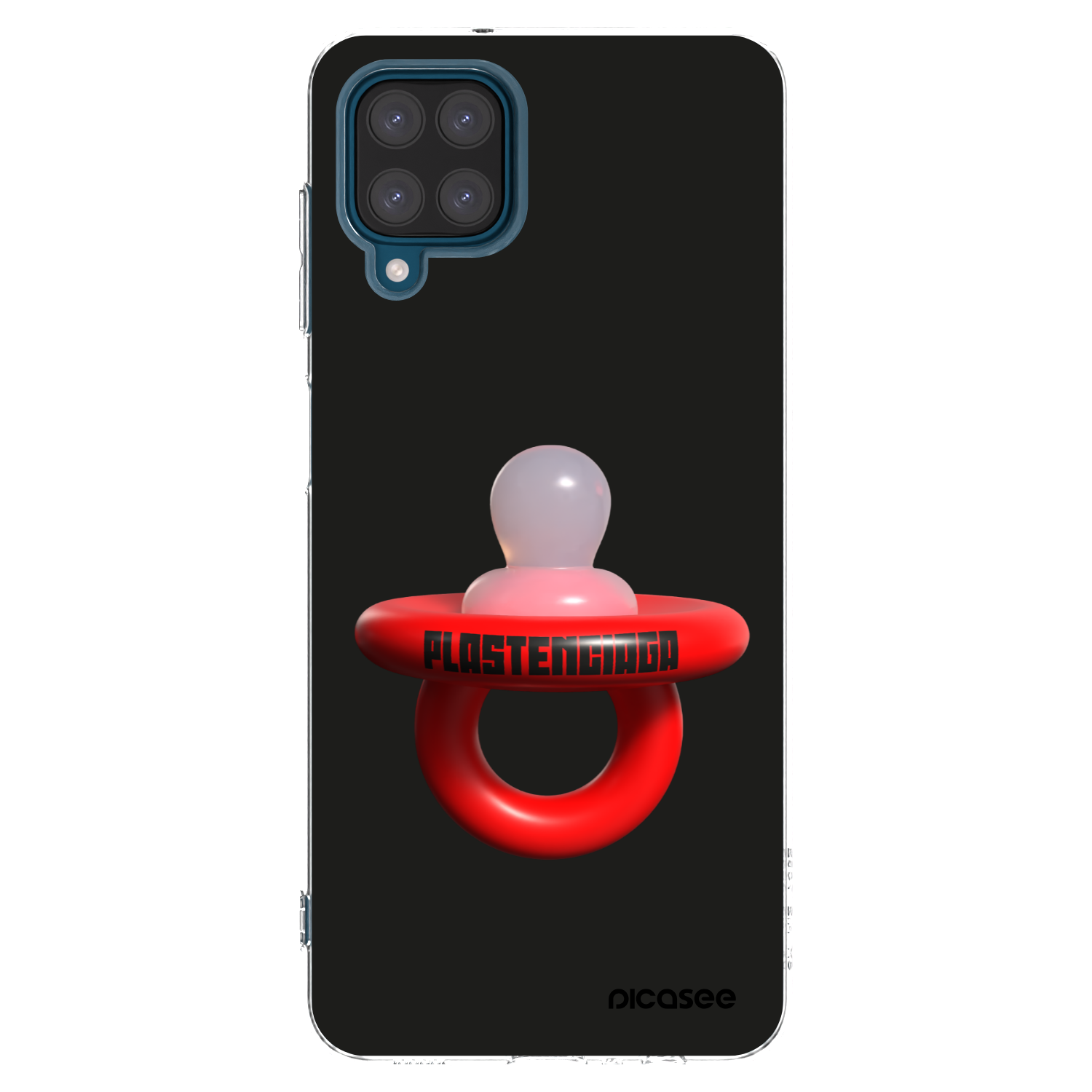 Picasee διαφανής θήκη σιλικόνης Samsung Galaxy A12 A125F - Le Dudel