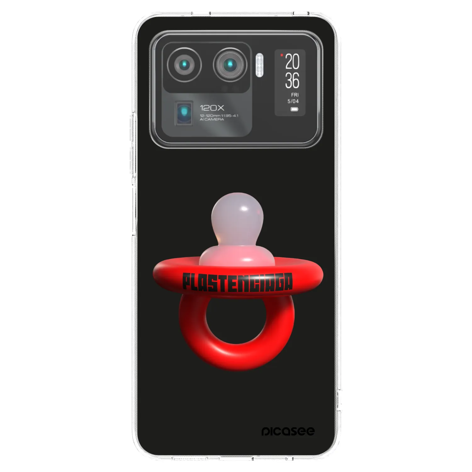 Picasee διαφανής θήκη σιλικόνης Xiaomi Mi 11 Ultra - Le Dudel